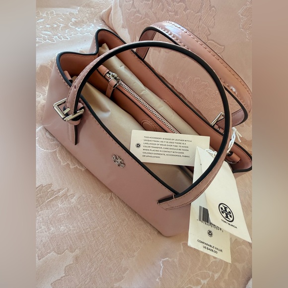 Tory Burch Blush Pink Mini Tote - Picture 4 of 9